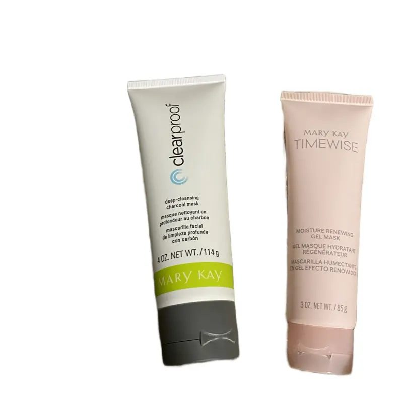 Mix & Mask Clear Proof Deep-Cleansing Charcoal Mask 114g - TimeWise Moisture Renewing Gel Mask 85g Skincare