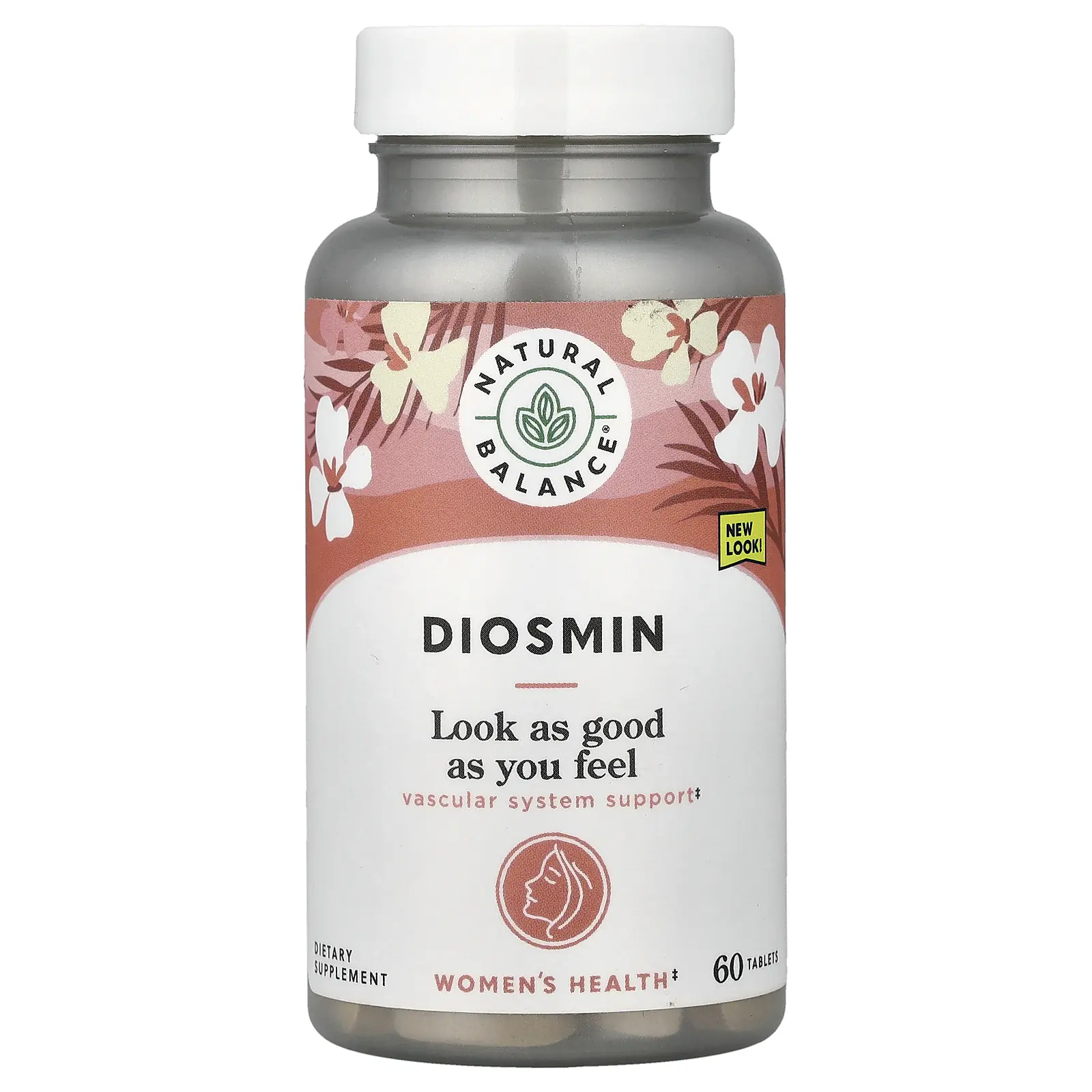 Natural Balance Diosmin, 60 Tablets (500 mg per Tablet)