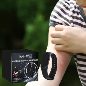 Mosquito Repellent Watch, Portable Outdoor Camping Silicone Mosquito Repeller, Anti-Mosquito Wristwatch for Travelers