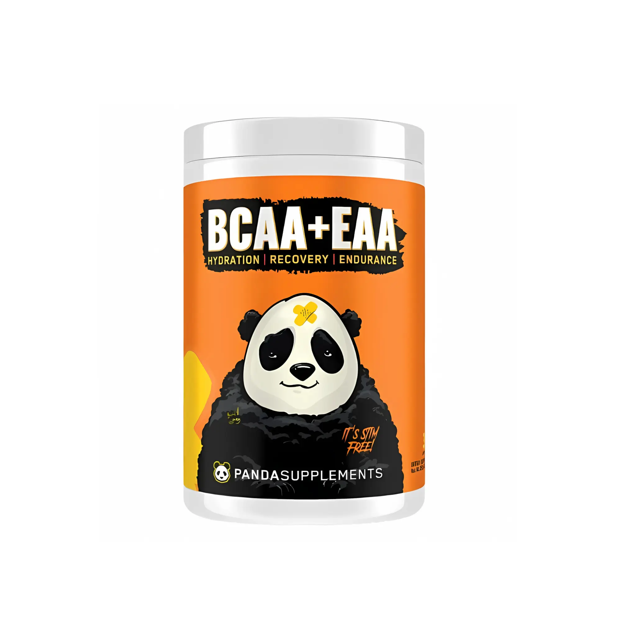 PANDA SUPPLEMENTS Edible Dietary Liquid BCAA + EAA Fitness Supplement with 5g BCAAs Blend, 3g EAAs, 500mg Coconut Water Concentrate, 60mg Sodium, 87mg Phosphorus, Natural Aquamin S Sea Minerals - Stimulant-Free Muscle Recovery Drink - 30 Servings, Essenti