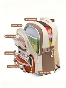 Laptop Backpacks 15 Inch, Laptop Compartment Backpack, College Backpack for Kids & Adults, Traveler Essentials Backpack, Durable Design, Perfect for Daily Use, Stylish & Functional, School Backpack Bookbag