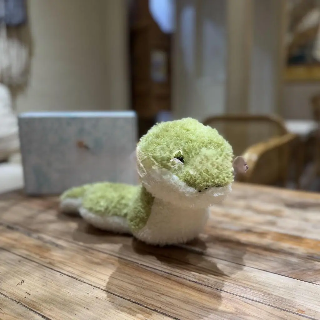 keychain in the shape of a Green Snake, size 35cm