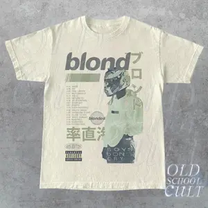 Blond T-Shirt , Frank Blond Vintage 90s Style Graphic Shirt , Blond Shirt, Cute Unisex Retro Tee