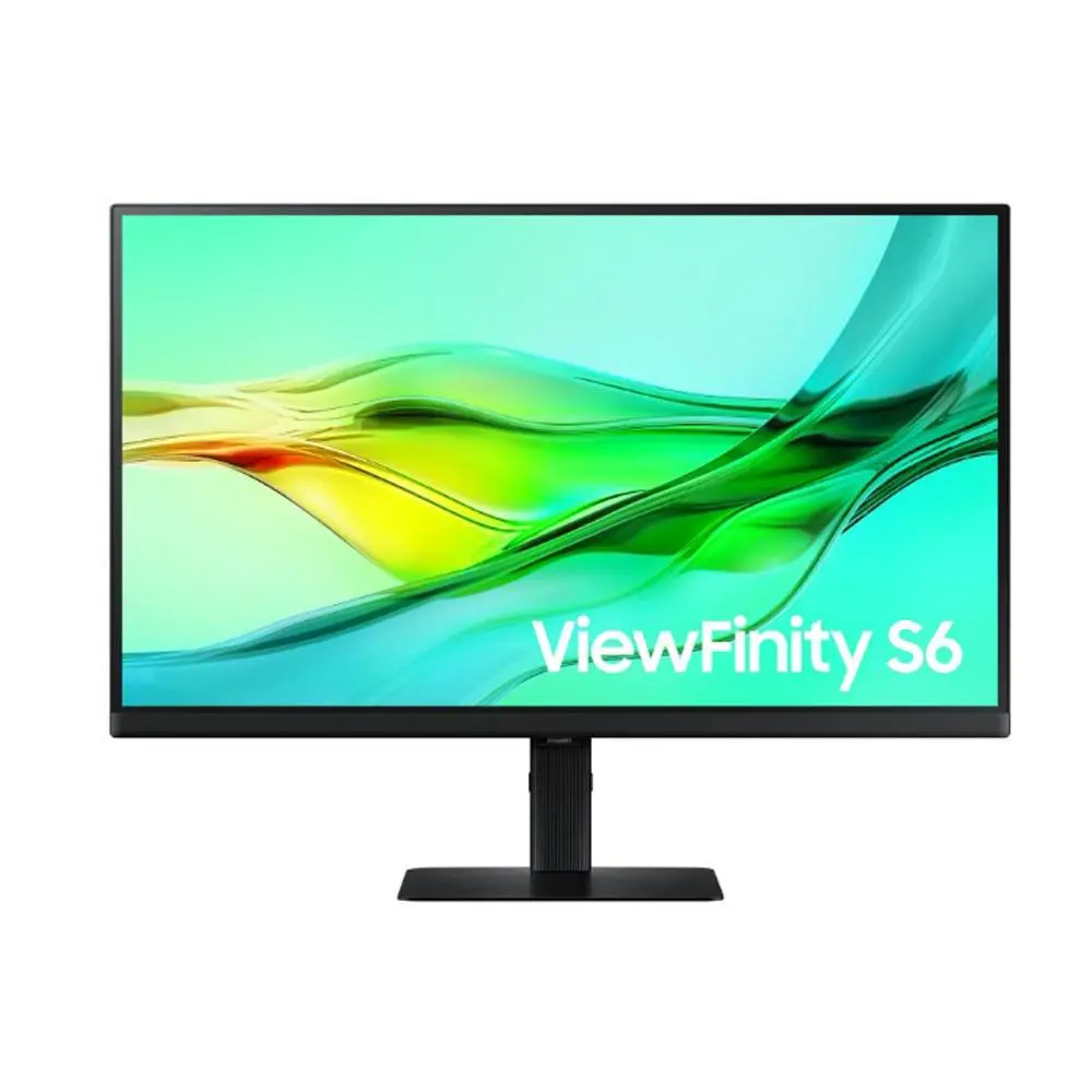 Samsung 32" ViewFinity S6 (S60D) QHD HDR10 Monitor with Charging & Data Transfer Capabilities, High-Resolution Desktop Display for Computers & Office Equipment