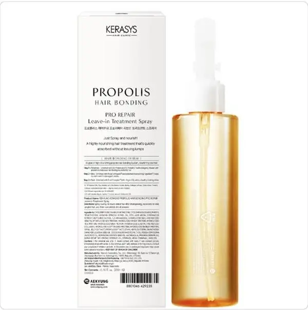 Kerasys Propolis Hair Bonding Pro Repair Leave-In Treatment Spray, 6.76 fl oz, Hair care, Viral, Korean hair care, K-Beauty, Hair Oils