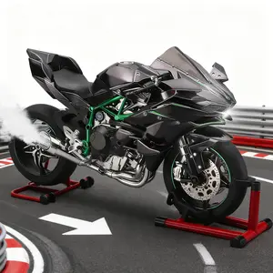 XLG Electric Motorcycle Model, 1:6 Scale, Grateful Kids Gifts, Car Kid Toy, Toys for Grown Ups, Alloy Dynamic Model, Motorcycle with Soundings and Lights and Spray, Bedazzling, Toys, Stranger Things, Things to Buy Diecast Cars