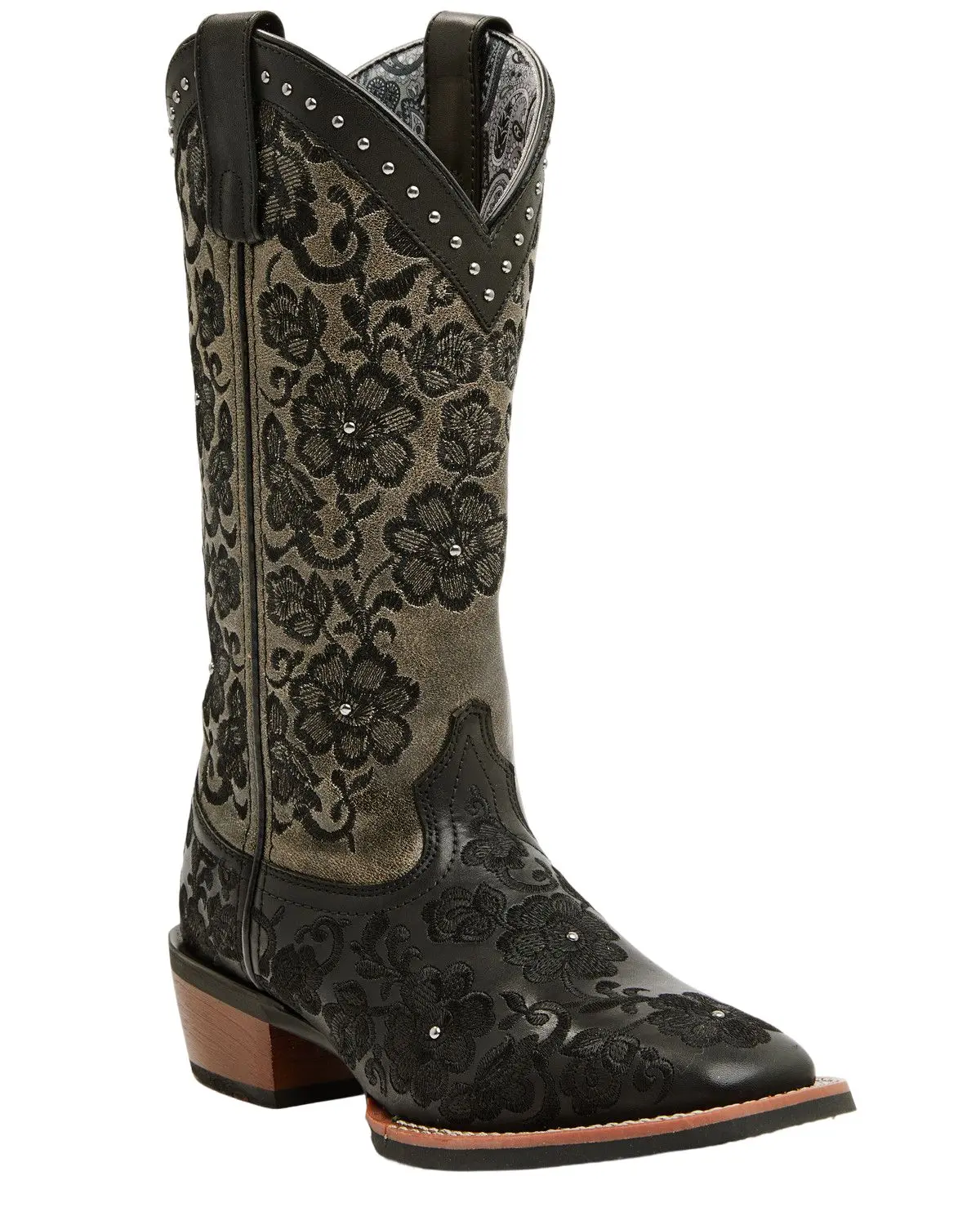 Laredo Women's Women'S Flora Performance Western Boot Broad Square Toe - 20019