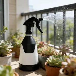 Thickened acid- and alkali-resistant plastic spray bottle, 360° all-around spray, dual-purpose for industrial cleaning and watering, gardening spray bottle, Garden Sprayer