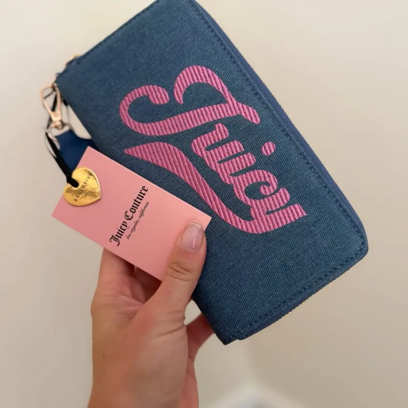 Denim Juicy Couture Wallet New With Tags