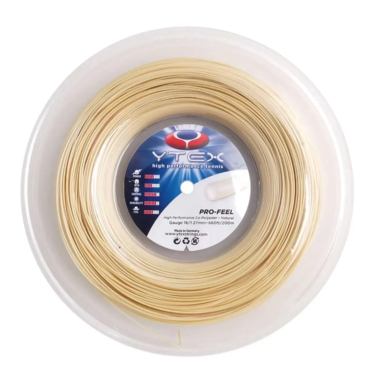 YTEX ProFeel tennis string co polyester