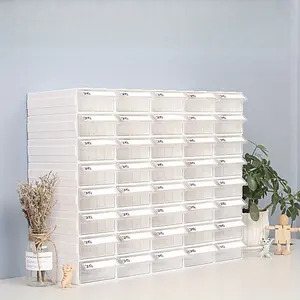 Modular Storage Tool Parts Box, Flexible Assembly Storage Container for Workshop Garage Desktop, Ideal Organization Solution, Tool Box with Drawers