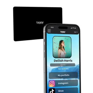 Tappy Card - Smart Digital Business Card - Tap to Share NFC - For iPhone & Android SmartPhones