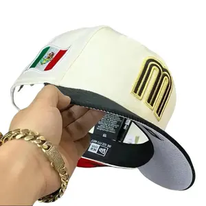 New Era Trendy Baseball Cap with Side Flag Patch Lightweight Adjustable Hat for Casual Outfit and Summer Fashion Wear