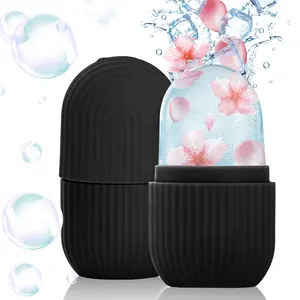 Ice Roller for Face and Eye, Upgrated Ice Face Roller,Facial Beauty Ice Roller Skin Care Tools, Ice Facial Cube, Gua Sha Face Massage, Silicone Ice Mold for Face Beauty