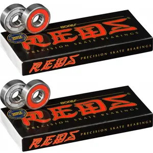 Bones Reds Bearings 16-Pack (Enough for 8 Wheels)