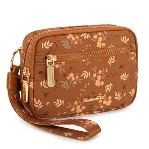 Montana West Nylon Wristlet Wallets for Women RFID Small Crossbody Phone Purse with Built-In Card Slots