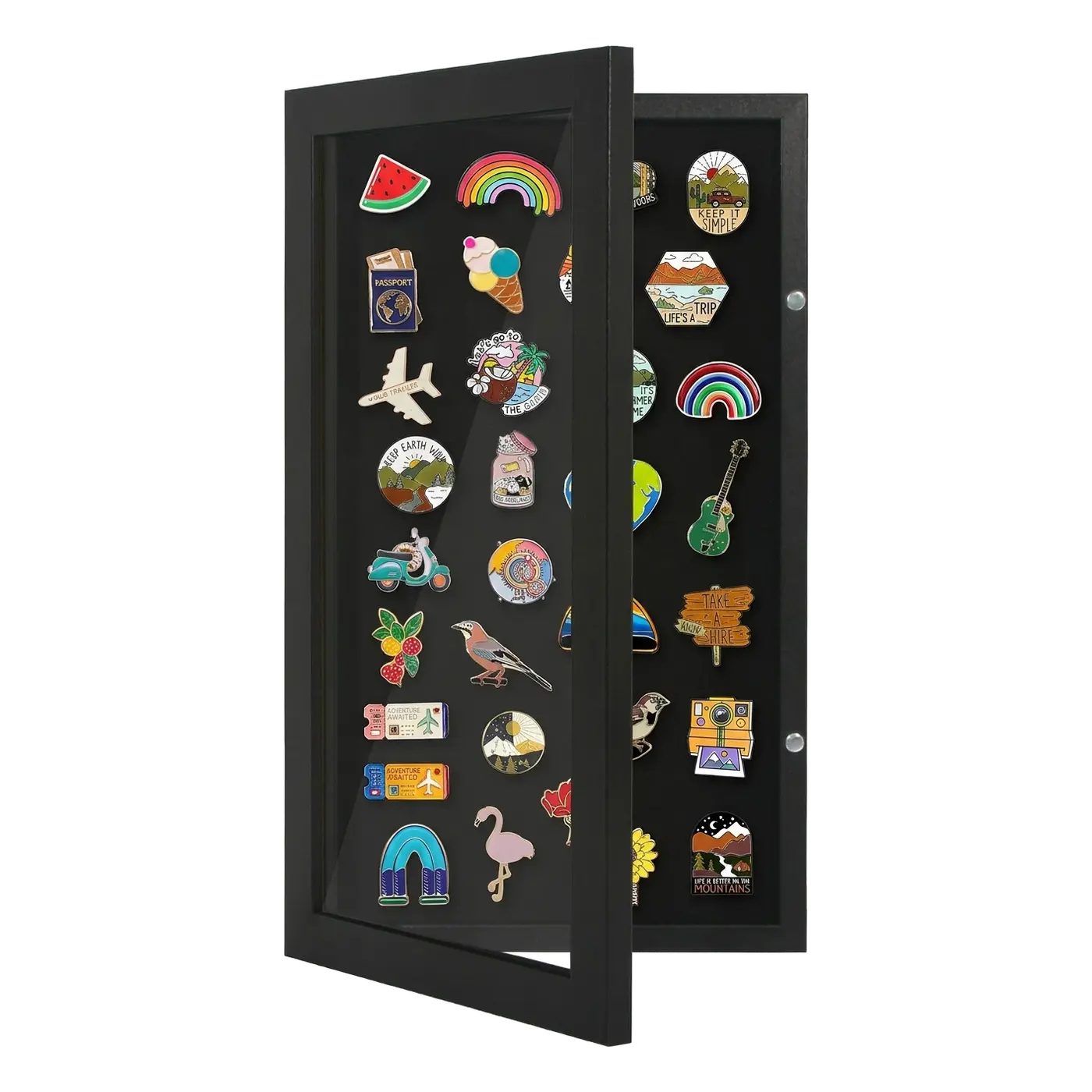 Silhouette Pin Display Case
