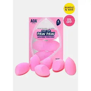 Paw Paw Super Soft Beveled Blender - 6 Pack