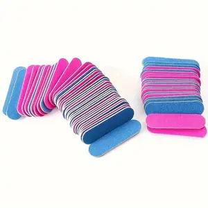 15 Pcs Double-Sided Nail Files: Miniature, Two-Sided, and Thin Nail Buffers for Smooth Nails - No Fragrance