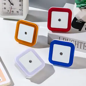 Auto Dusk to Dawn LED Plug In Night Light, Soft White Nightlights Plug into Wall for Bedroom, Bathroom, Hallway & Kids Room Home Lamp