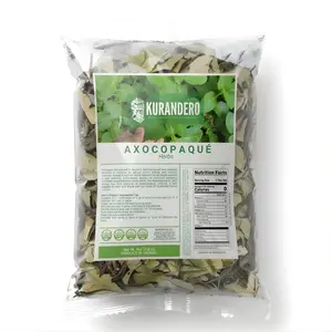 Kurandero Axocopaque Herbal Tea 4 oz 113g 100% Natural Hojas de Axocopaque Traditional Loose Leaf Tea from Mexico Caffeine-Free Vegan Farm-Grown Authentic Mexican Herb - Beverage