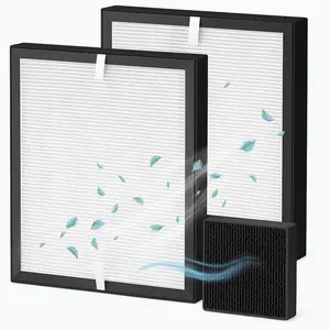 TZ-K2 Air Purifier Replacement Filter |   3-Stage HEPA + Carbon |   Removes Dust, Smoke, Odor & Pet Hair