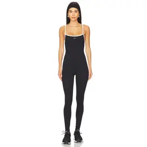 437 The Onesie in Black & Creme