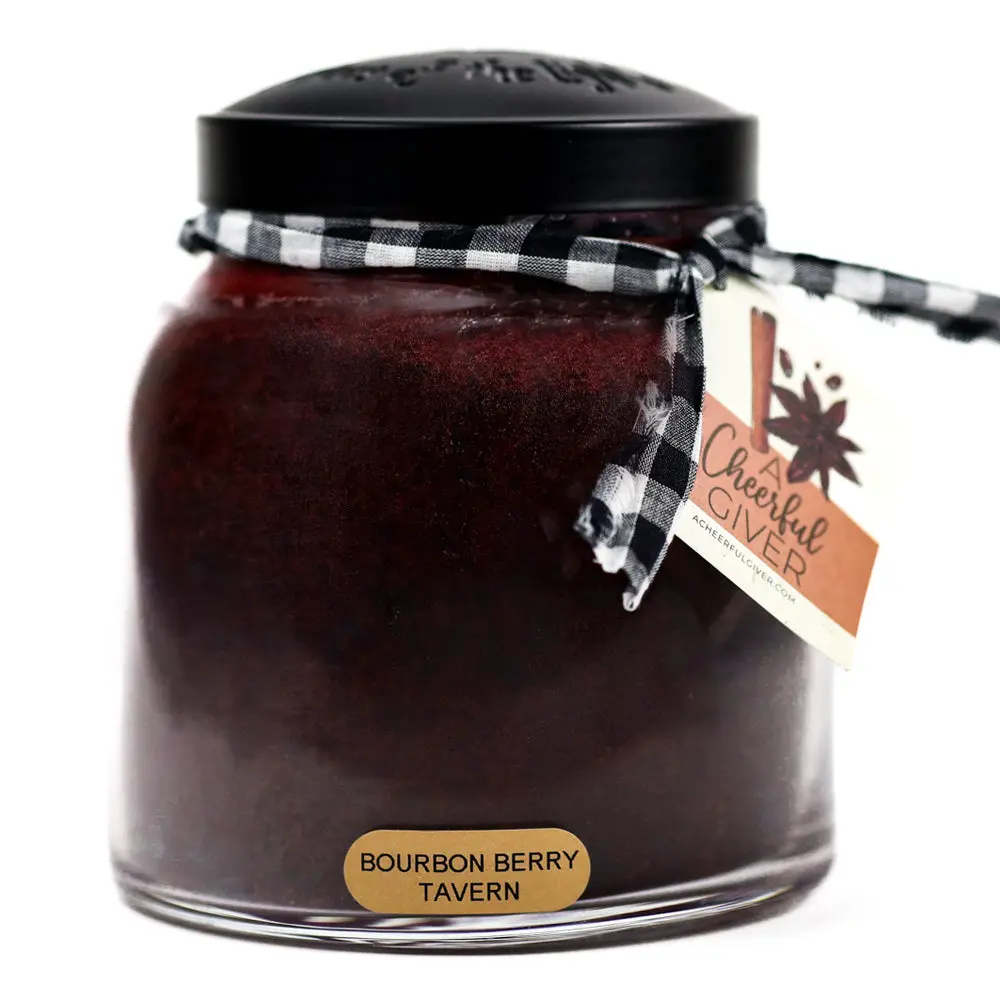 Bourbon Berry Tavern - 34 oz Papa Candle