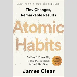 Atomic Habits by James Clear – Bestselling Self Improvement Book, Habit Building Guide, Paperback & Hardcover