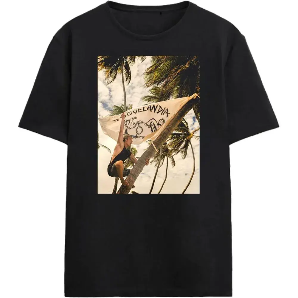 Outer Banks JJ Maybank at The Mast - Adult short-sleeve T-shirt, crew neck, black