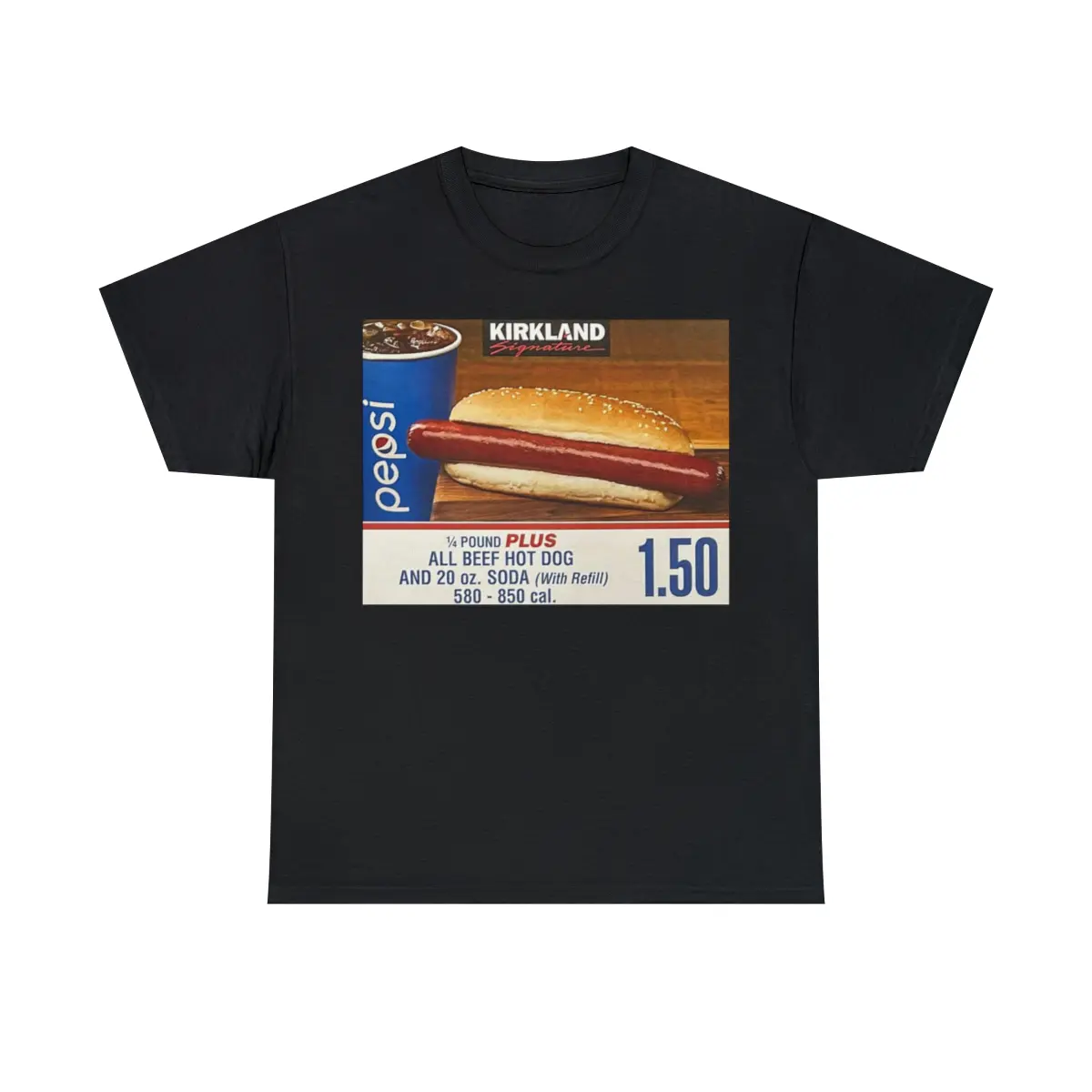 Costco Hot Dog 1.50 T SHIRT Costco Hot Dog 1.50 T SHIRT
