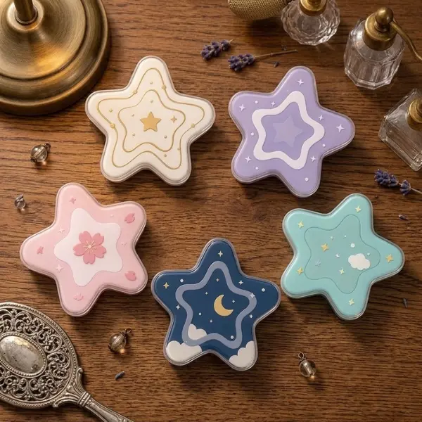 Kawaii Star Phone Grip, Funny Summer Pastel Ocean Pop Socket, Aesthetic Cottagecore Phone Stand Holder, Fun Gift for Star Lovers
