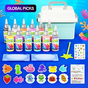 DIY 3D Water Elf Toy, 1 Set DIY Magic Water Painting Toy, Fun Science Experiment Toy, Suitable for 3+, Interactive Science Kit, Interaction Science Kit, Birthday Gift #GLOBAL PICKS