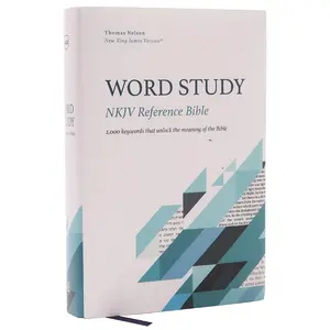 NKJV, Word Study Reference Bible, Red Letter, Comfort Print: 2,000 Keywords that Unlock the Meaning of the Bible