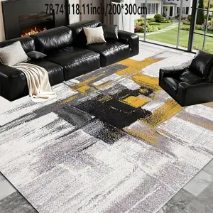 Nordic fashion minimalist wind area carpet machine washable home decor sofa coffee table mat bedside mat kitchen study home carpet mat.