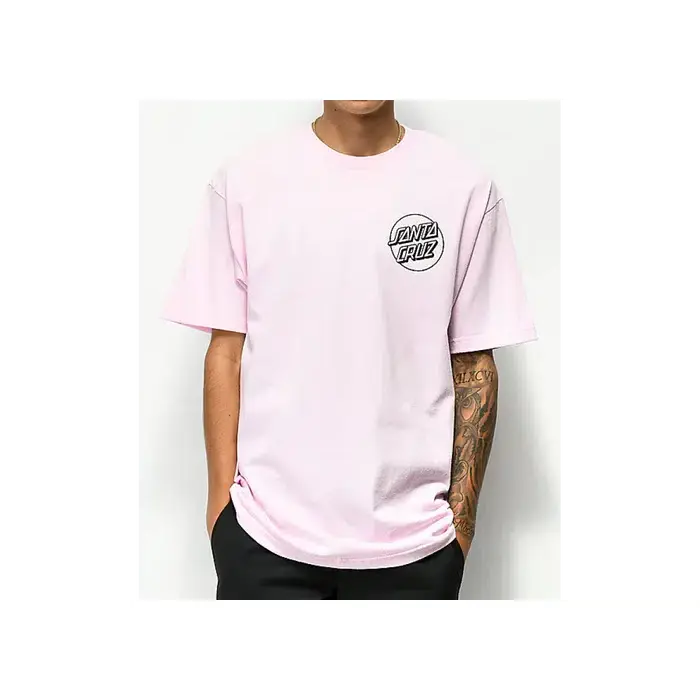 Santa Cruz Skate Apparel Odd Future Logo Men's Short Sleeve Pink T-Shirt