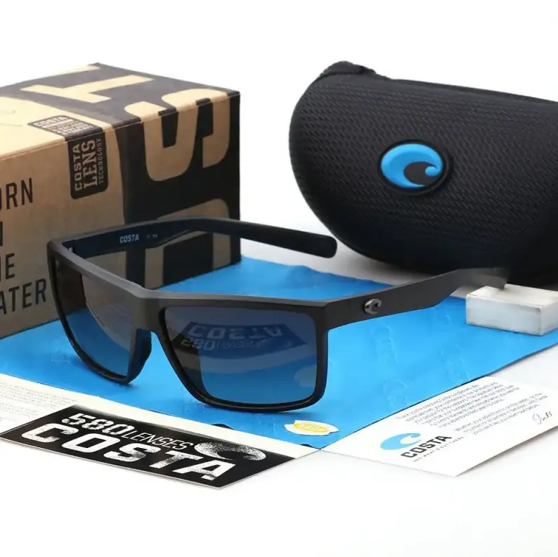 Full Box Costa Del Mar Rinconcito Polarized Sunglasses UV Protection Sport Fishing Driving Outdoor Shades Men Women