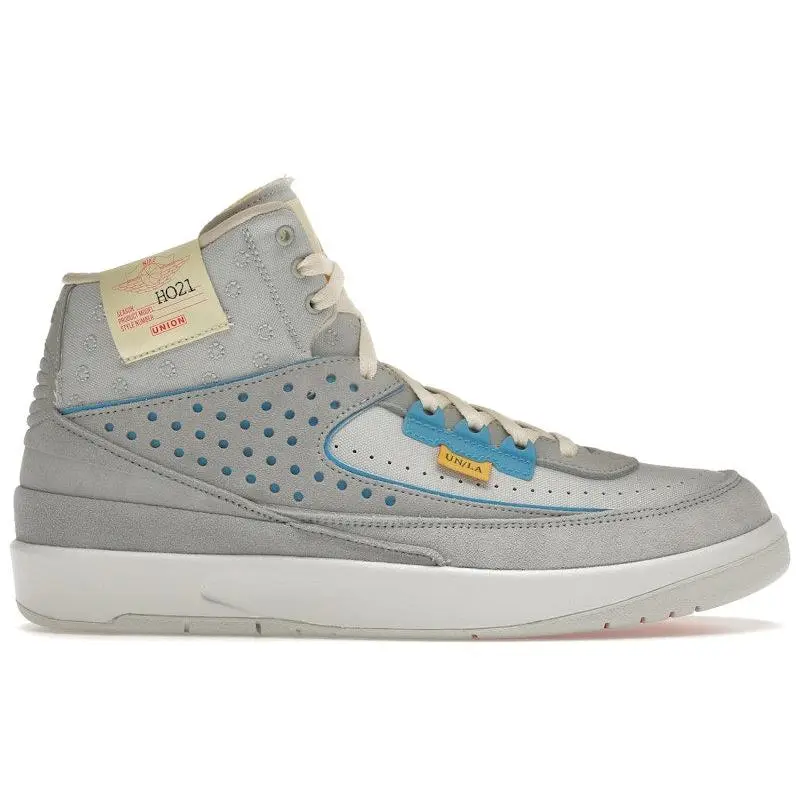 Jordan Men's 2 Retro SP Union Grey Fog Basketball Shoes, from StockX