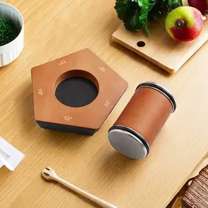 Rolling Knife Sharpener with 2 Diamond Disc, Professional Rolling Knife Sharpener Kit with 5 Magnetic Angle Offer 12/15/18/20/22° for Kitchen Knives