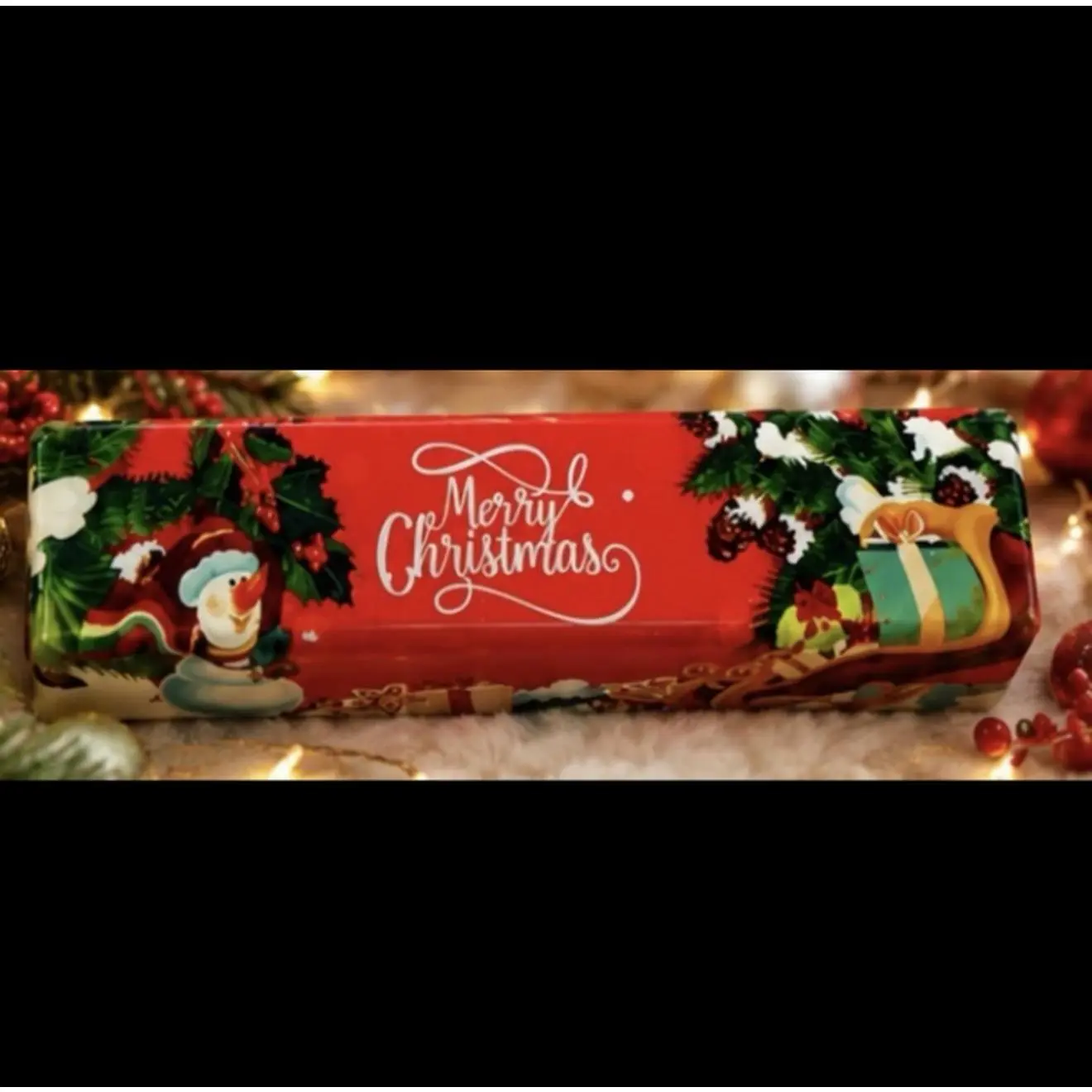 Holiday Merry Christmas 4oz Butter Squishy - Festive Gift for Kids and Adults