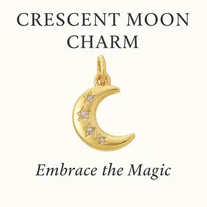 Crescent Moon Charm - Embrace the Magic