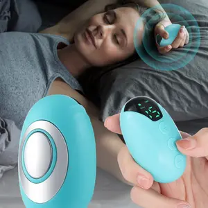 Digital Display Handheld Sleep Aid Device, 15 adjustable levels, dual sleep modes, rechargeable portable mood reliever