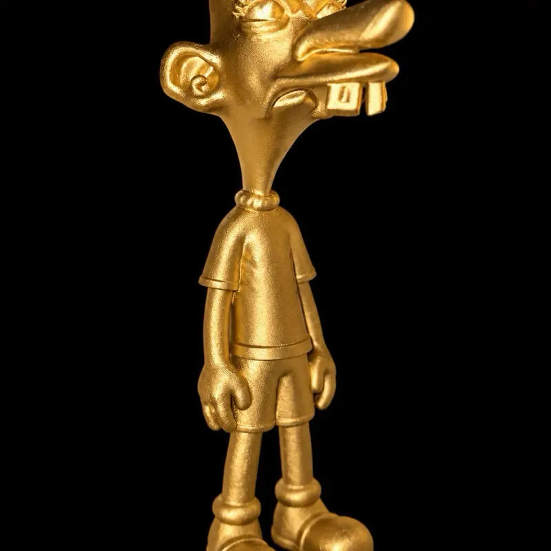 Golden Neegy 9 inches tall super tuff decor