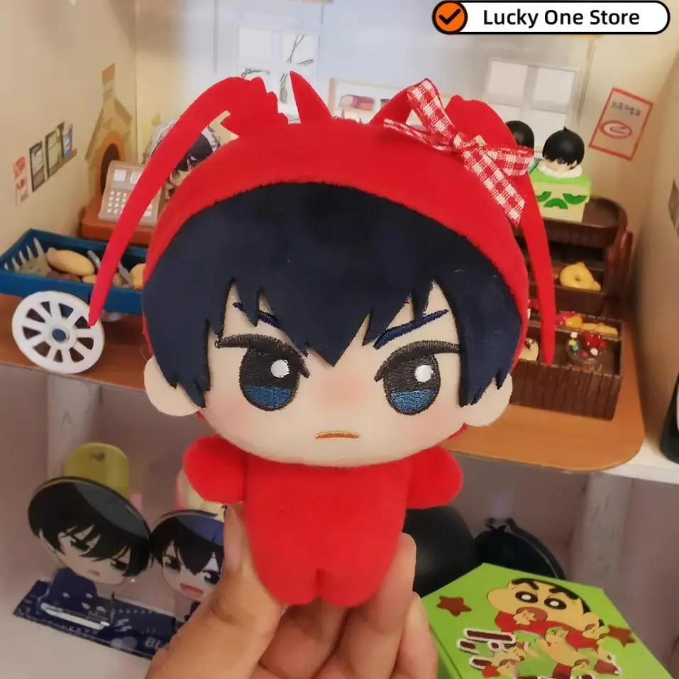 Blue Lock Isagi Yoichi Cosplay Doll Plush Doll10cm Animal Plush Prop Stuffed Cute Doll Key Chain Room Decoration Unisex Gift