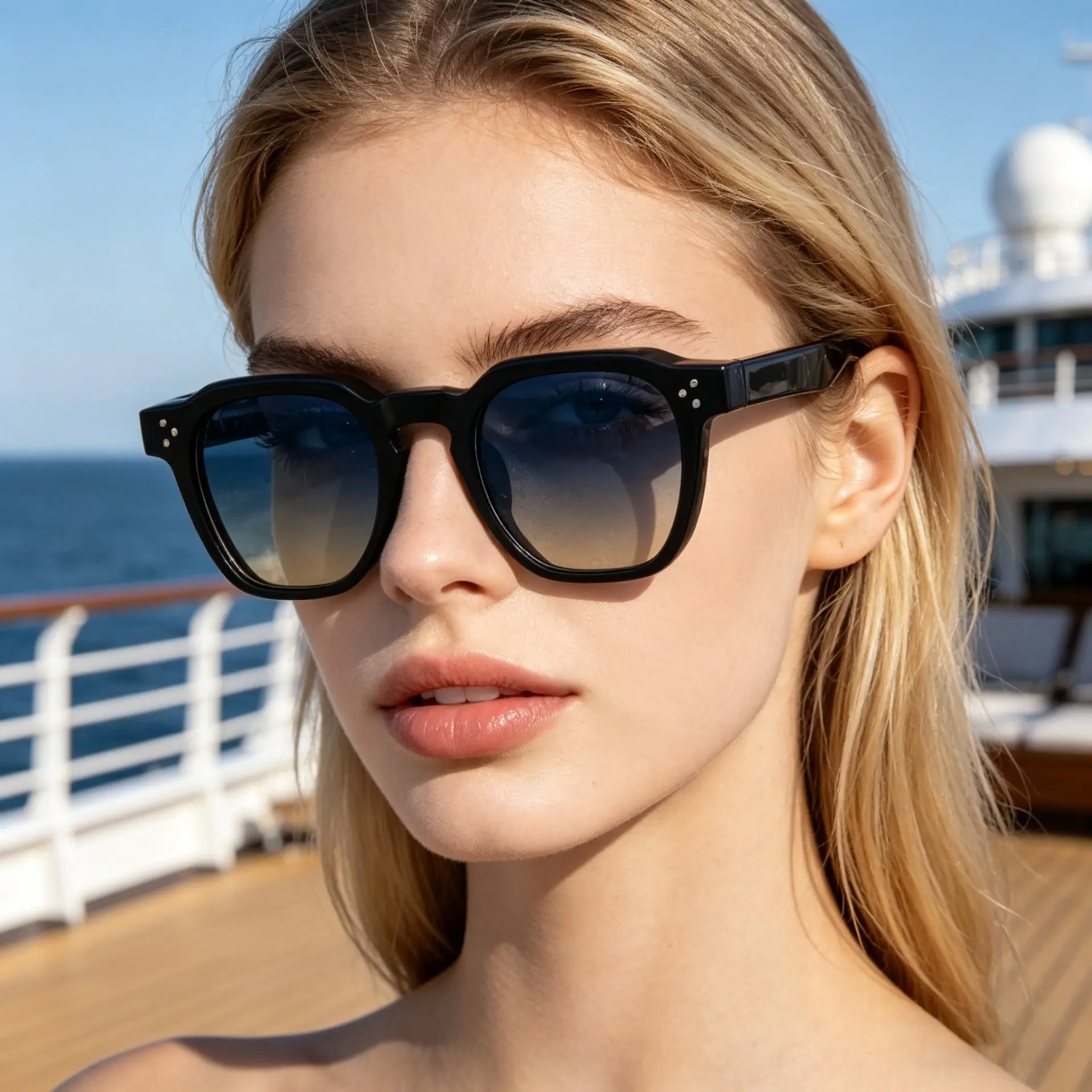 Versatile Trendy Small Square-frame Sunglasses