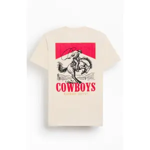 PacSun Men's Cowboys Oldwest Supply T-Shirt - Multicolor