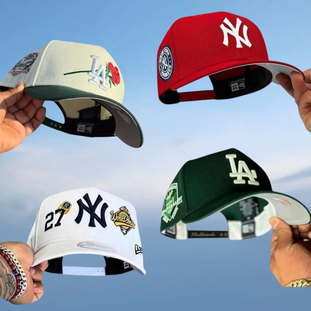 New Era MLB Dodgers Yankees 9FORTY 59FIFTY Fitted Hat – Snapback Baseball Cap for Men & Women, Unisex Streetwear Sombrero, Adjustable Trucker Style, Moda Urbana USA Trend 2026, Retro Sport Fashion, TikTok Must-Have