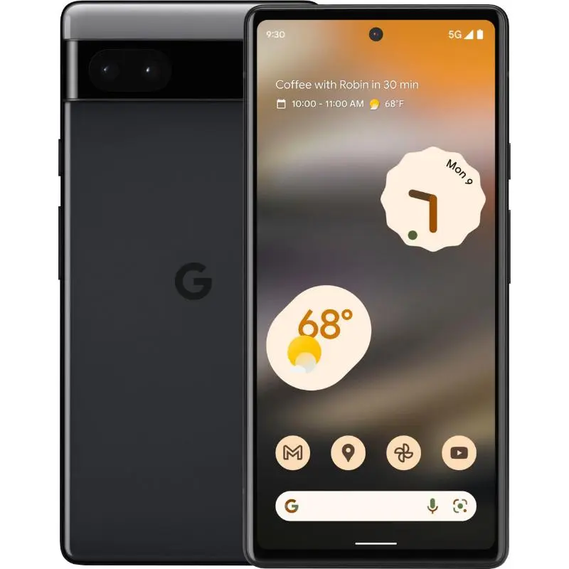 Refurbished Google Pixel 6a GX7AS (AT&T Only) Good Condition with 1 Year Warranty