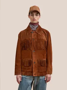 Western Suede Fringe Jacket