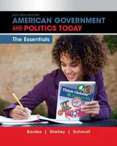 USED-American Government and Politics Today: Essentials 2015-2016 Edition (with MindTap Political Science, 1 term (6 months) Printed Access Card) by Barbara A. Bardes (Paperback)